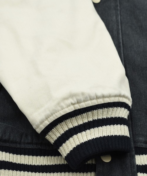 NIKE（ナイキ）の「【ヴィンテージ古着】NIKE 6.0 中綿入り スタジアムジャンパー（スタジャン・メンズ・グレー・LARGE）」の10枚目の写真