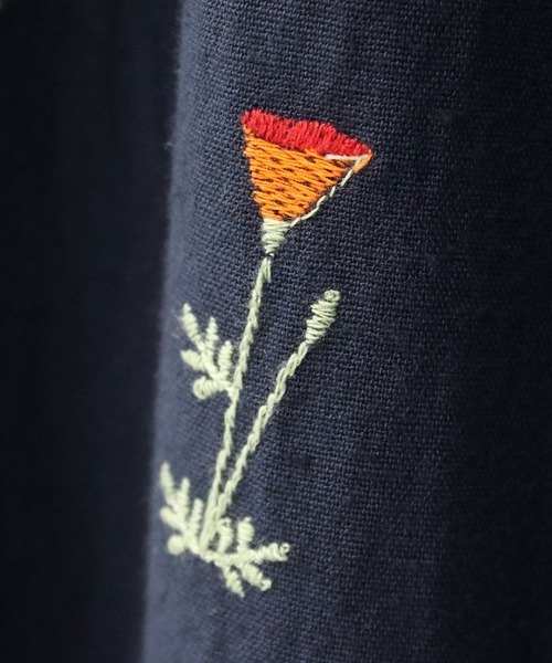 チチカカ（チチカカ）の「フルール刺繍パンツ【WEB限定】（その他パンツ・レディース・ネイビー/ベージュ/グリーン・FREE）」の20枚目の写真