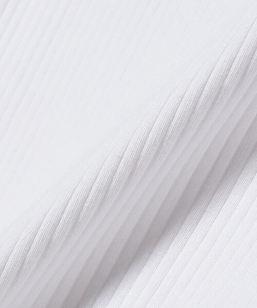 Demi-Luxe BEAMS(デミルクス ビームス)の「AK+1 / リブ タンクトップ(タンクトップ・レディース・ホワイト/オリーブ・ONE SIZE)」の21枚目の写真