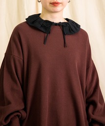 Brocante（ブロカント）の「[Brocante / ブロカント] バードクローシーチング ヴロンコリエ（付け襟）」