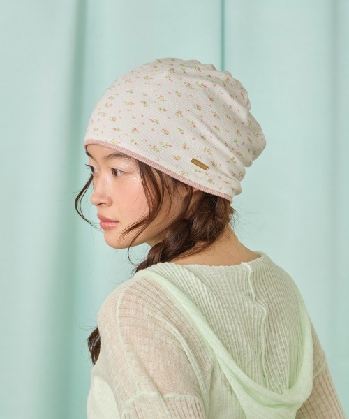 kaorinomori(カオリノモリ)の「kaorinomori シェルビーニー / カオリノモリ(ニットキャップ/ビーニー・レディース・グレー/チョコ/ホワイト・FREE)」の18枚目の写真