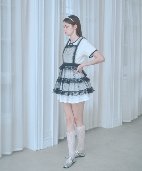 Lovilyn 推し活チュールエプロンワンピース 新品未使用 推し活チュールエプロンワンピース（ワンピース）｜Lovilyn