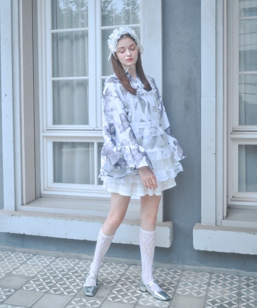 Lovilyn ラヴィリン　推し活チュールエプロンワンピース 推し活チュールエプロンワンピース（ワンピース）｜Lovilyn