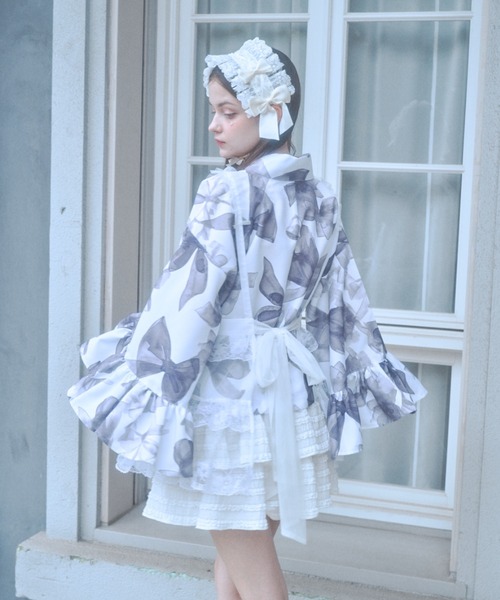 【完売品】lovilyn 推し活チュールエプロンワンピース ホワイト FREE 完売品】lovilyn 推し活チュールエプロンワンピース ホワイト
