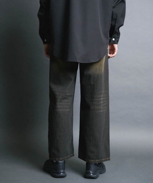 Magine(マージン)の「【SELECT】IR:WALLET CHAIN 10.5oz OVER DYED DENIM/ウォレットコード チェーン付き オーバー ダイ デニムパンツ(デニムパンツ・メンズ・ネイビー/ブラック・L/M)」の18枚目の写真