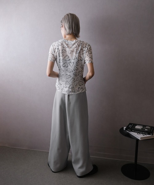 Doula Doula(ドゥーラドゥーラ)の「ハカマタックワイドパンツ(その他パンツ・レディース・ベージュ/ブラック/ライトグレー/ブラウン・マルチサイズ)」の19枚目の写真