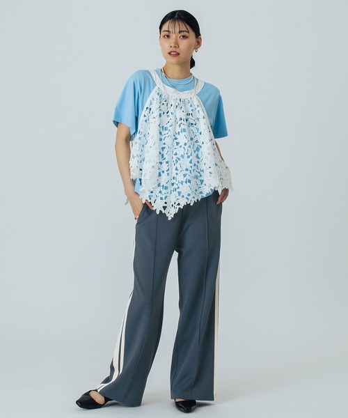 ROSE BUD(ローズバッド)の「SIDELINE PANTS(その他パンツ・レディース・グレー/ネイビー/グリーン/ブルー/ブラウン・ONE SIZE/S/M)」の16枚目の写真