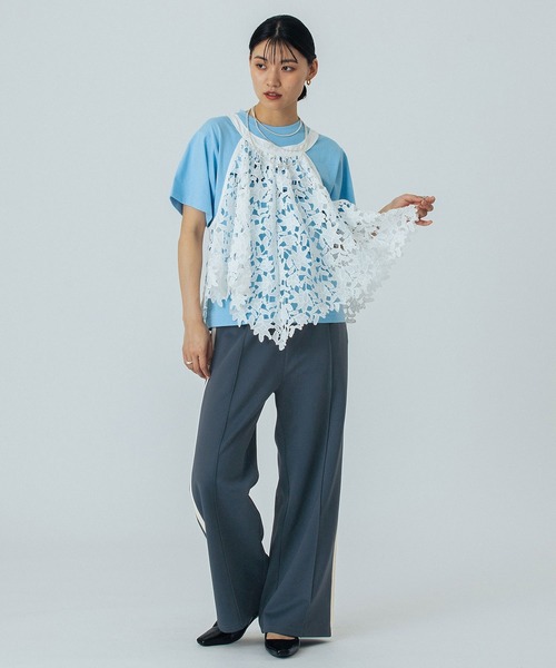 ROSE BUD(ローズバッド)の「SIDELINE PANTS(その他パンツ・レディース・グレー/ネイビー/グリーン/ブルー/ブラウン・ONE SIZE/S/M)」の17枚目の写真