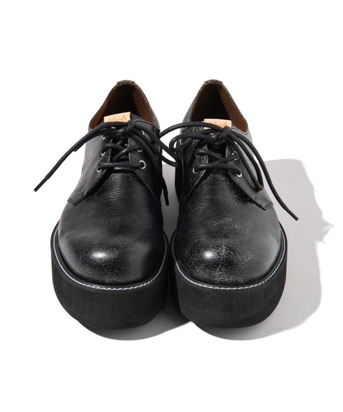 glamb(グラム)の「Crack 3 Hole Shoes / クラック3ホールシューズ(ブーツ・メンズ・ブラック/ホワイト・28.5/25.5/26.5/27.5)」の22枚目の写真