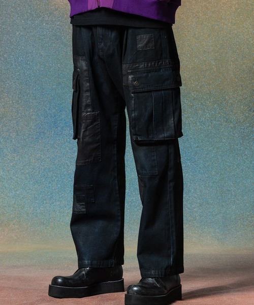 glamb(グラム)の「Crack 3 Hole Shoes / クラック3ホールシューズ(ブーツ・メンズ・ブラック/ホワイト・28.5/25.5/26.5/27.5)」の3枚目の写真