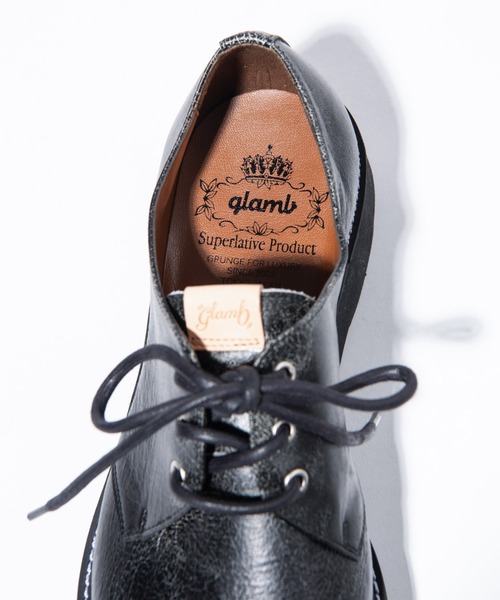 シューズ glam Crack 3 Hole Shoes / クラック3ホールシューズ（ブーツ