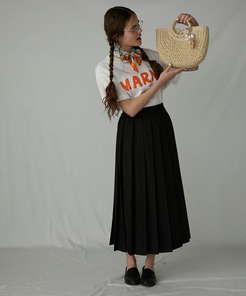 BONLECILL Marche(ボンルシールマルシェ)の「【BONLECILL Marche】ハンドバスケット/かごバッグ(かごバッグ・レディース・ブラウン/ベージュ・FREE)」の19枚目の写真