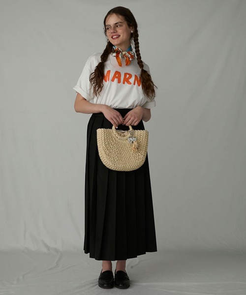 BONLECILL Marche(ボンルシールマルシェ)の「【BONLECILL Marche】ハンドバスケット/かごバッグ(かごバッグ・レディース・ブラウン/ベージュ・FREE)」の20枚目の写真