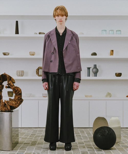 HARE(ハレ)の「【SET UP対応】TOROMIフェードカイキンシャツ(HARE)(シャツ/ブラウス・メンズ・グレー/ブルー/ブラック・MEDIUM/SMALL)」の4枚目の写真