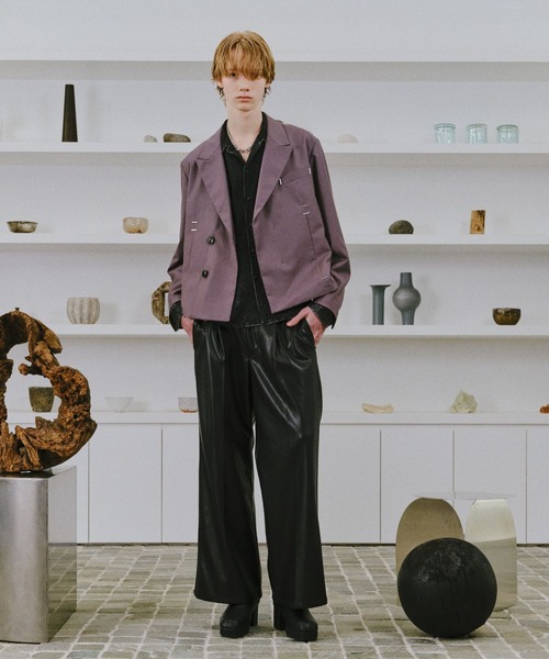 HARE(ハレ)の「【SET UP対応】TOROMIフェードカイキンシャツ(HARE)(シャツ/ブラウス・メンズ・グレー/ブルー/ブラック・MEDIUM/SMALL)」の5枚目の写真