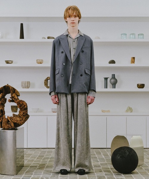 HARE(ハレ)の「【SET UP対応】TOROMIフェードカイキンシャツ(HARE)(シャツ/ブラウス・メンズ・グレー/ブルー/ブラック・MEDIUM/SMALL)」の11枚目の写真