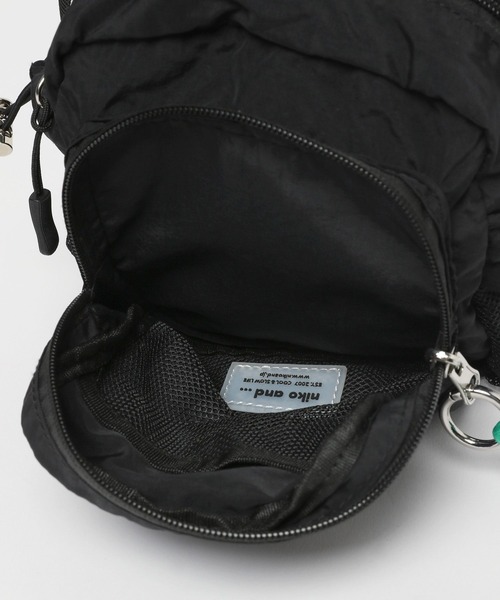 niko and...（ニコアンド）の「オリジナルミニパッカブルショルダーバッグ（ショルダーバッグ・レディース・グレー/ブラック/オレンジ・0）」の15枚目の写真