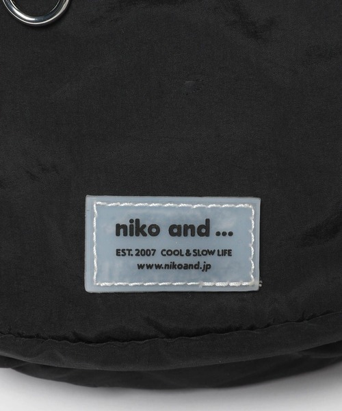 niko and...（ニコアンド）の「オリジナルミニパッカブルショルダーバッグ（ショルダーバッグ・レディース・グレー/ブラック/オレンジ・0）」の19枚目の写真