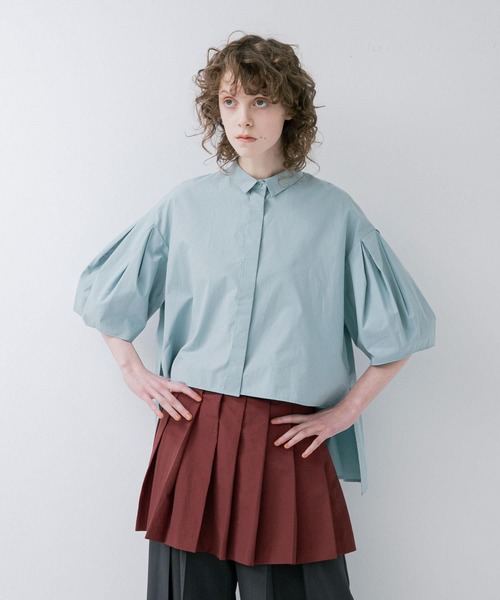 セール】volume sleeve blouse（シャツ/ブラウス）｜LAATO
