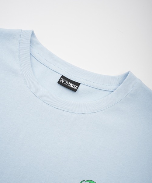 SPLR(エス・ピー・エル・アール)の「SPLR/エスピーエルアール Bloom Tee Tシャツ メンズ 夏物 夏服(Tシャツ/カットソー・メンズ・ブルー・XL/L/M)」の5枚目の写真