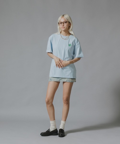 SPLR(エス・ピー・エル・アール)の「SPLR/エスピーエルアール Bloom Tee Tシャツ メンズ 夏物 夏服(Tシャツ/カットソー・メンズ・ブルー・XL/L/M)」の22枚目の写真