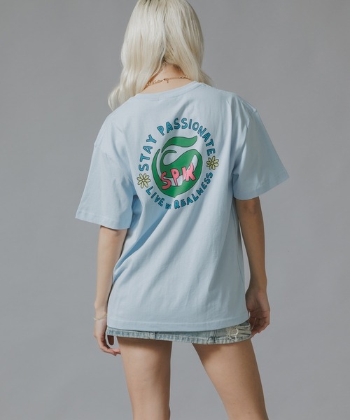 SPLR(エス・ピー・エル・アール)の「SPLR/エスピーエルアール Bloom Tee Tシャツ メンズ 夏物 夏服(Tシャツ/カットソー・メンズ・ブルー・XL/L/M)」の19枚目の写真