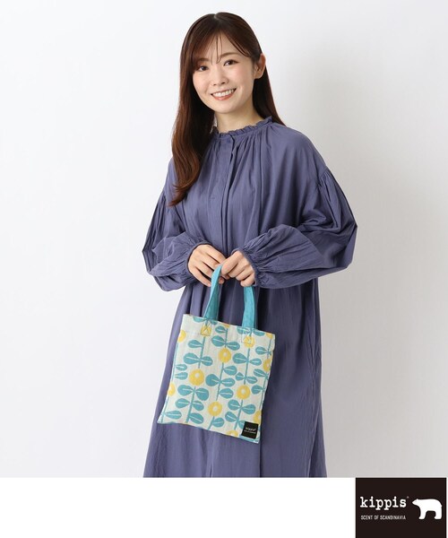 one'sterrace（ワンズテラス）の「Kippis キッピス ミニバッグ リンゴン（トートバッグ・レディース・ブルー系その他7/グリーン系その他6・99）」の10枚目の写真