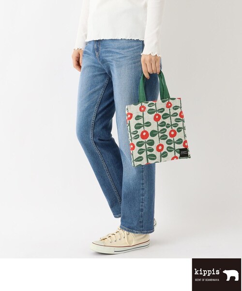 one'sterrace（ワンズテラス）の「Kippis キッピス ミニバッグ リンゴン（トートバッグ・レディース・ブルー系その他7/グリーン系その他6・99）」の12枚目の写真
