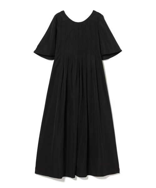 Ray BEAMS（レイビームス）の「RBS / フロント タック バック リボン ワンピース（ワンピース・レディース・ブラック/オリーブ・ONE SIZE）」の2枚目の写真