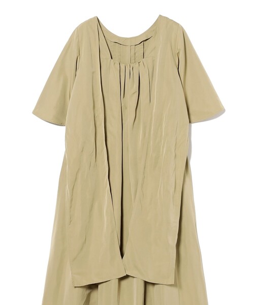 Ray BEAMS（レイビームス）の「RBS / フロント タック バック リボン ワンピース（ワンピース・レディース・ブラック/オリーブ・ONE SIZE）」の20枚目の写真