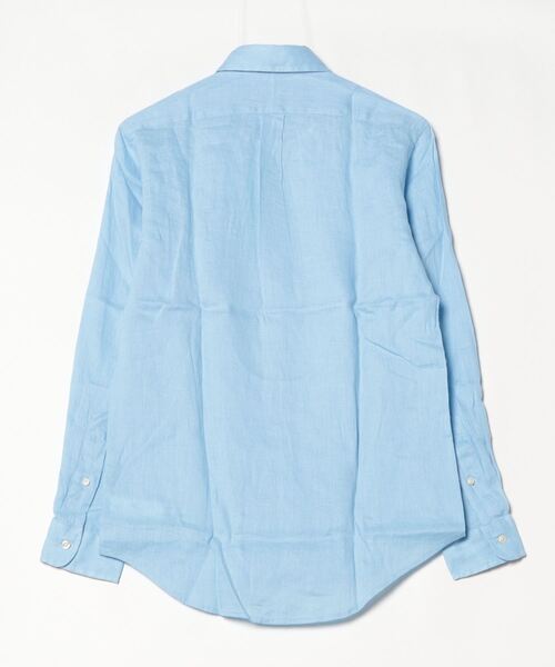 新品、タグ付き　ラルフローレン　メンズ　リネンシャツ、ブラウス　Mサイズ オーバーサイズ フィット リネン シャツ（シャツ/ブラウス