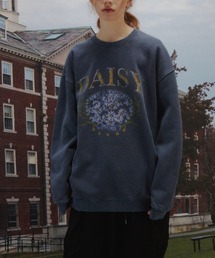 A'GEM/9 × .kom 『CPGN STUDIO/コンパーニョ』 Daisy Pigment Sweatshirt/デイジーピグメントスウェットシャツ