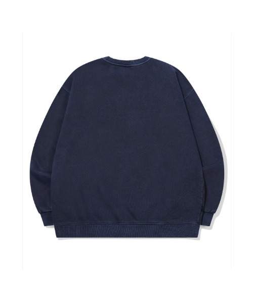 .KOM(ドットコム)の「A'GEM/9 × .kom 『CPGN STUDIO/コンパーニョ』 Daisy Pigment Sweatshirt/デイジーピグメントスウェットシャツ(スウェット・レディース・ブラック/ブルー・M)」の9枚目の写真
