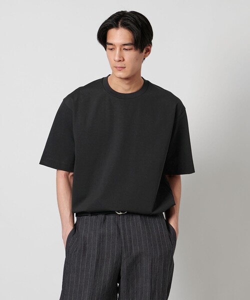 UNITED ARROWS（ユナイテッドアローズ）の「ポンチ Tシャツ デオドランド ー抗菌防臭・接触冷感ー（Tシャツ/カットソー・メンズ・ライトピンク/ブラック/オリーブ/ライトグレー/ホワイト/レッド/ネイビー・S/M/XL/L）」の2枚目の写真