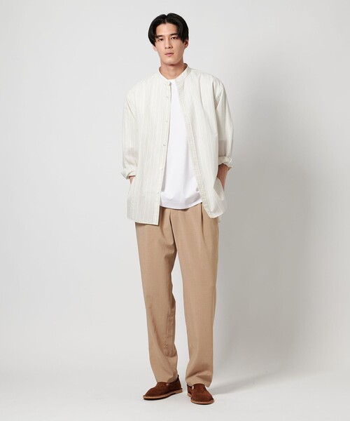 UNITED ARROWS（ユナイテッドアローズ）の「ポンチ Tシャツ デオドランド ー抗菌防臭・接触冷感ー（Tシャツ/カットソー・メンズ・ライトピンク/ブラック/オリーブ/ライトグレー/ホワイト/レッド/ネイビー・S/M/XL/L）」の13枚目の写真