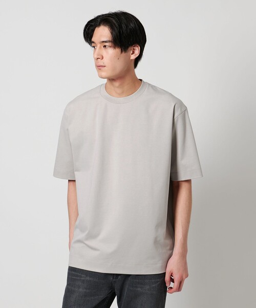 UNITED ARROWS（ユナイテッドアローズ）の「ポンチ Tシャツ デオドランド ー抗菌防臭・接触冷感ー（Tシャツ/カットソー・メンズ・ライトピンク/ブラック/オリーブ/ライトグレー/ホワイト/レッド/ネイビー・S/M/XL/L）」の16枚目の写真