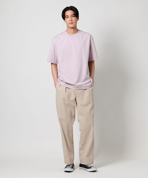 UNITED ARROWS（ユナイテッドアローズ）の「ポンチ Tシャツ デオドランド ー抗菌防臭・接触冷感ー（Tシャツ/カットソー・メンズ・ライトピンク/ブラック/オリーブ/ライトグレー/ホワイト/レッド/ネイビー・S/M/XL/L）」の19枚目の写真