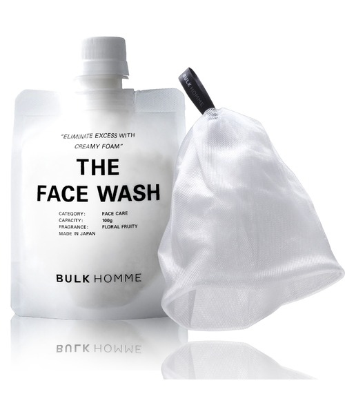BULK HOMME(バルクオム)の「THE FACE WASH&THE BUBBLE NET SET(洗顔料・メンズ・その他・FREE)」の1枚目の写真