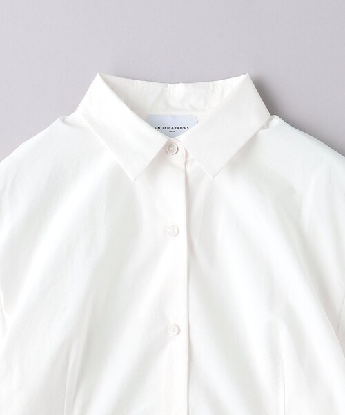 ユナイテッドアローズ UNITED ARROWS リボンブラウス ホワイト UNITED ARROWS＞C リボン ボウタイ ブラウス W(504275995