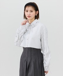 ドロストストライプシャツ