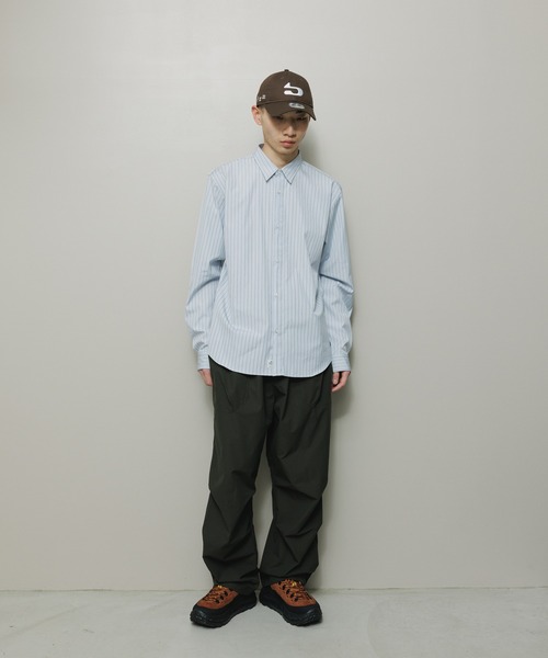 BAL マウンテンワイドパンツ BAL / CRINKLE WIDE MOUNTAIN PANT / ANTHRACITE |