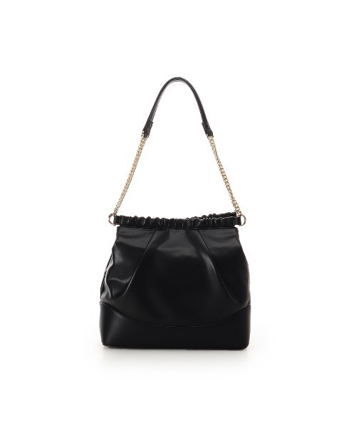 SAMANTHAVEGA（サマンサベガ）の「スムースチェーンハンドバッグ（ハンドバッグ・レディース・ブラック・FREE）」の4枚目の写真