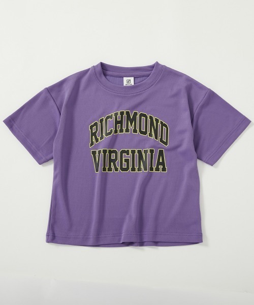 devirock（デビロック）の「【涼感 サラッとメッシュ】× デビラボ プリント 半袖Tシャツ（Tシャツ/カットソー・キッズ・グリーン系1/ブラック系2/ブルー系2/グレー系2/グレー系3/ブラック系1/ブラック系3/パープル系1/ブルー系1/グレー系1/ピンク系1/イエロー系1・100cm/110cm/120cm/130cm/140cm/150cm/160cm）」の22枚目の写真