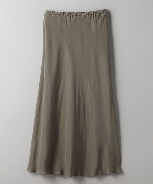 BEAUTY&YOUTH UNITED ARROWS（ビューティーアンドユースユナイテッドアローズ）の「フィブリルキュプラ マーメイドスカート（スカート・レディース・ベージュ/グレー/ブラック/オリーブ/ダークグレー・M/S/XS）」の6枚目の写真