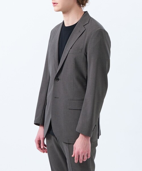 MACKINTOSH PHILOSOPHY（ﾏｯｷﾝﾄｯｼｭ ﾌｨﾛｿﾌｨｰ）の「【WEB&一部店舗】強撚トロピカル ジャケット（テーラードジャケット・メンズ・ダークネイビー/チャコールグレー/ブラック・38/40）」の6枚目の写真