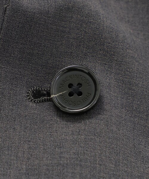 MACKINTOSH PHILOSOPHY（ﾏｯｷﾝﾄｯｼｭ ﾌｨﾛｿﾌｨｰ）の「【WEB&一部店舗】強撚トロピカル ジャケット（テーラードジャケット・メンズ・ダークネイビー/チャコールグレー/ブラック・38/40）」の11枚目の写真