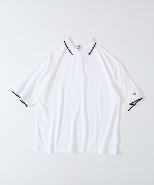 JEMORGAN(ジェーイーモーガン)の「JEMORGAN T/Cカノコ ラインリブ半袖ポロシャツ(ポロシャツ・メンズ・ネイビー/ベージュ/ブラック/オフホワイト・XL/L/M)」の5枚目の写真