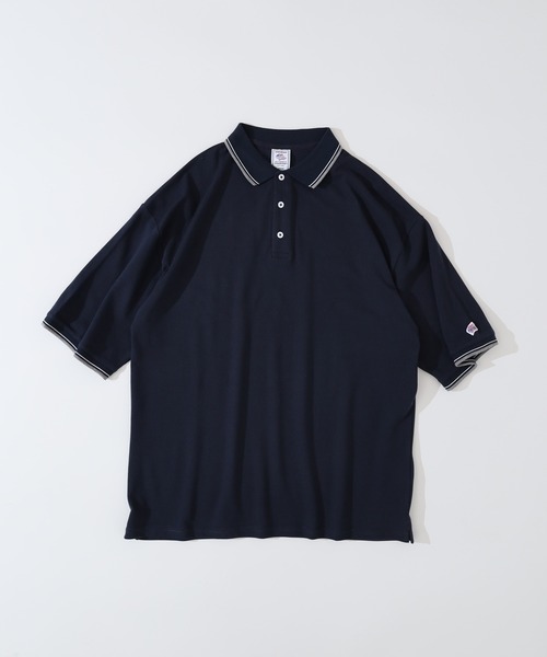 JEMORGAN(ジェーイーモーガン)の「JEMORGAN T/Cカノコ ラインリブ半袖ポロシャツ(ポロシャツ・メンズ・ネイビー/ベージュ/ブラック/オフホワイト・XL/L/M)」の8枚目の写真