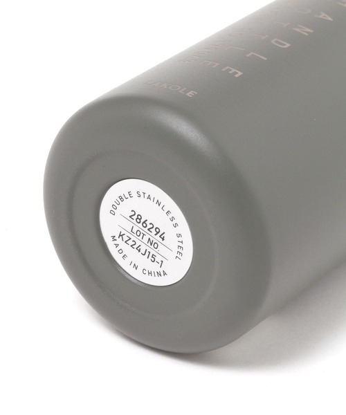 LAKOLE（ラコレ）の「【保温保冷】ハンドル付き真空ボトル(530ml) / 286294（水筒・レディース・チャコール/ホワイト・FREE）」の7枚目の写真