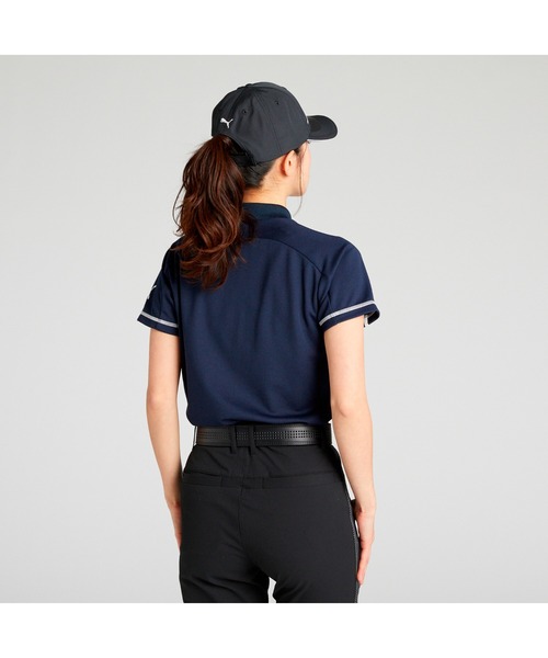 tシャツ PUMA プーマ ウィメンズ ゴルフ SB フロント グラフィック モックネック シャツ レディース セール】PUMA プーマ ウィメンズ ゴルフ SB フロント